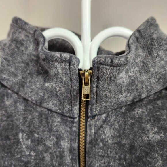 Vintage 90s Carcross Yukon Zip Sweatshirt Jacket 1990s Grunge Preppy Ski bear - Picture 7 of 11